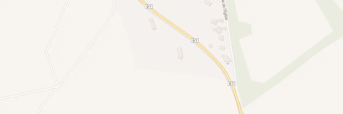 Plan du 16 Rte de Sains en Amienois à Saint-Fuscien