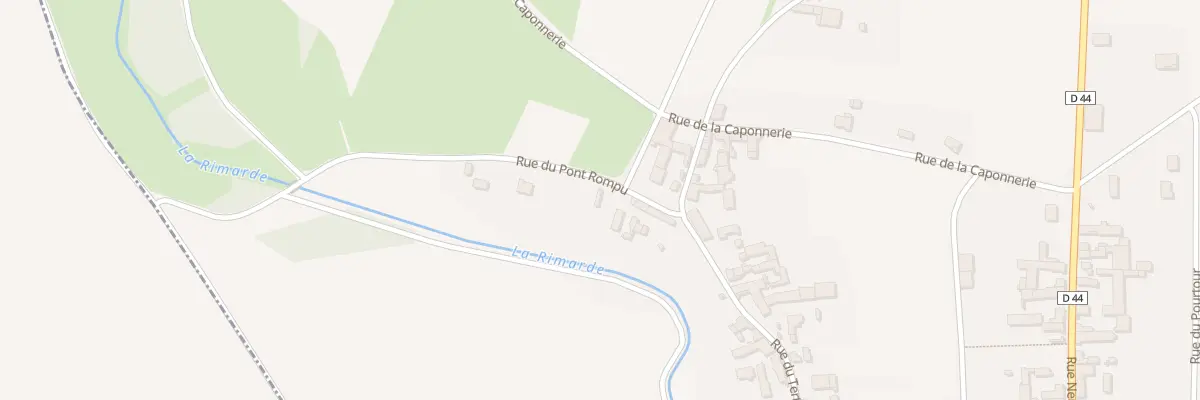 Plan du 5 Rue du Pont Rompu à Courcelles-le-Roi