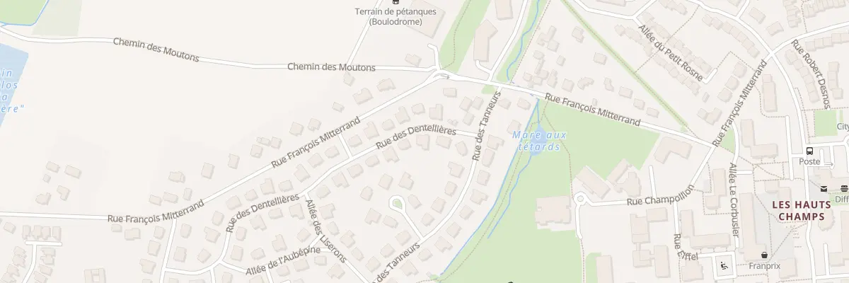 Plan du 24 Rue des Dentellières à Bouffémont