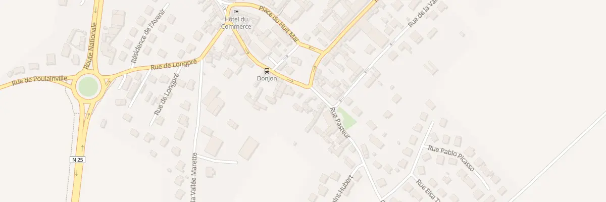 Plan du 4 Rue Pasteur à Poulainville
