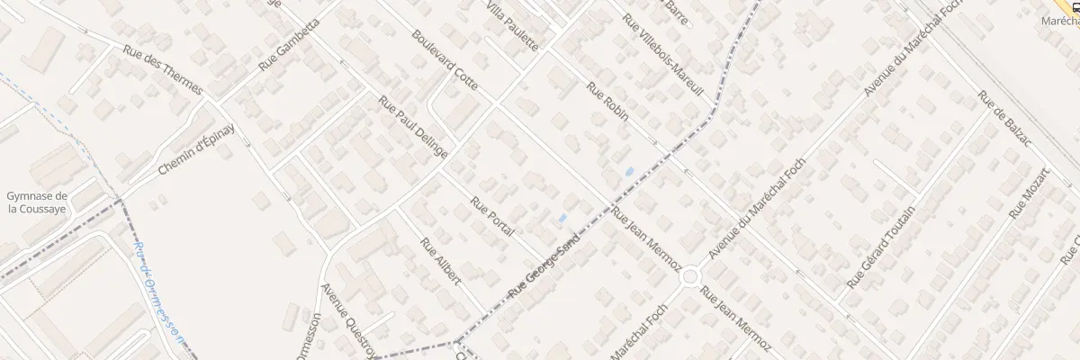 Plan du 76 Bd Cotte à Enghien-les-Bains