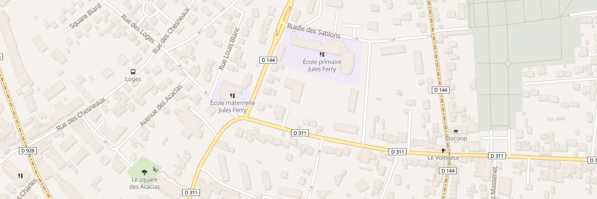 Plan du 5 Rue Lucien Perquel à Montmorency