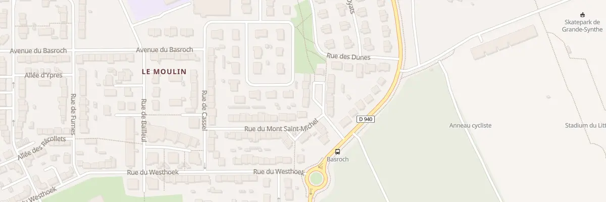 Plan du 2 Sq du Mont Saint Michel à Grande-Synthe
