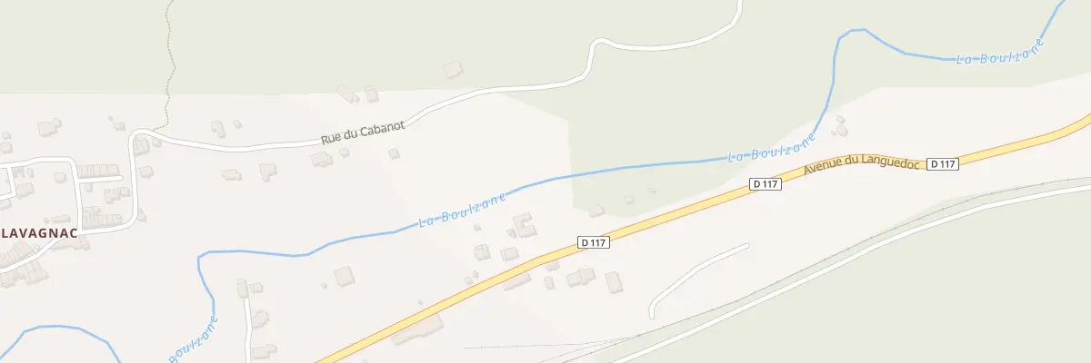 Plan du Soula-Ouest à Puilaurens