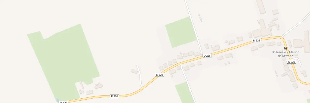 Plan du 1110 Rte de Merckeghem à Bollezeele