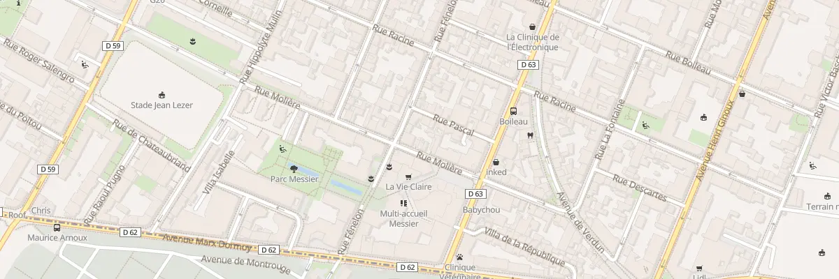 Plan du 26B Rue Molière à Montrouge