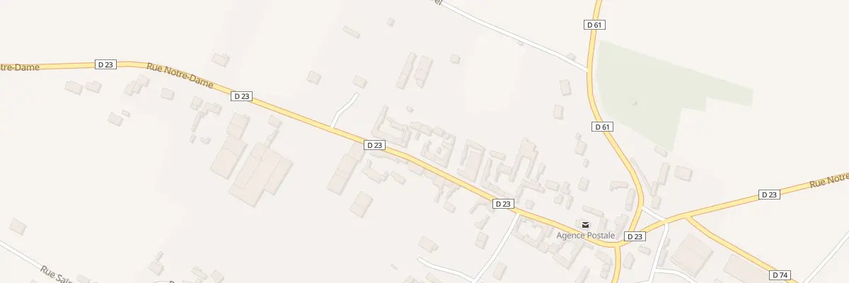 Plan du 30 Rue Notre Dame à Thieux