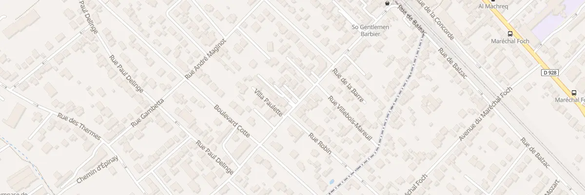 Plan du 23T Rue de la Barre à Enghien-les-Bains