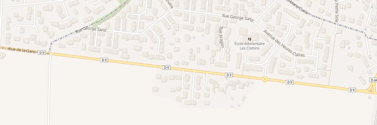 Plan du 19 Rue de la Gare à Baillet-en-France