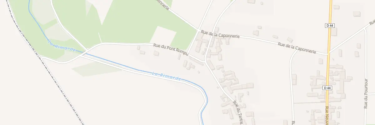 Plan du 3 Rue du Pont Rompu à Courcelles-le-Roi