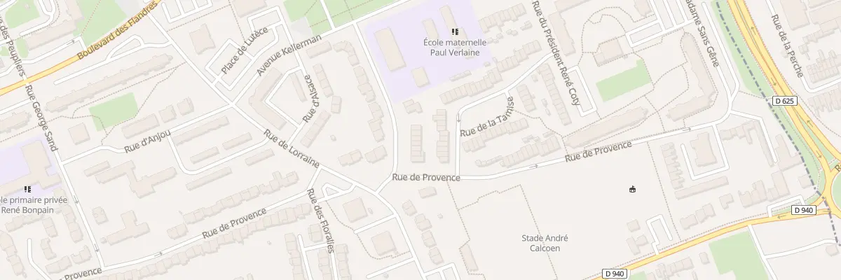 Plan du 15 Rue d’Artois à Grande-Synthe