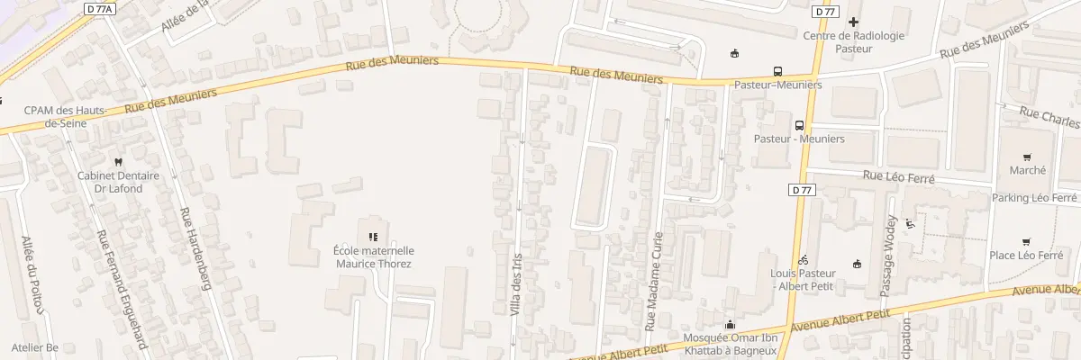 Plan du 28 Vla des Iris à Bagneux
