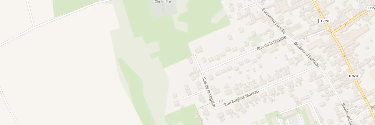 Plan du 22 Rue de la Logette à Mouy