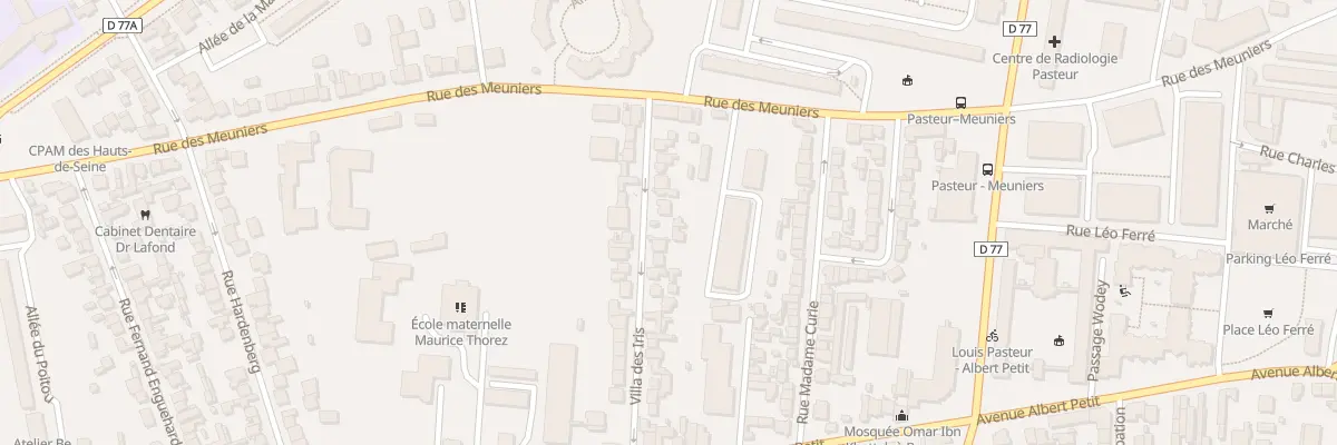 Plan du 30 Vla des Iris à Bagneux