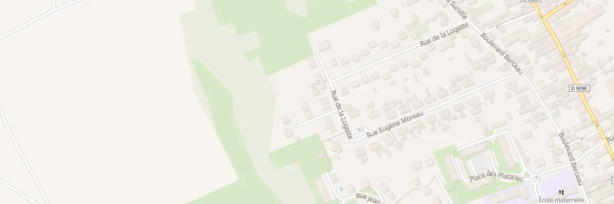 Plan du 28B Rue de la Logette à Mouy