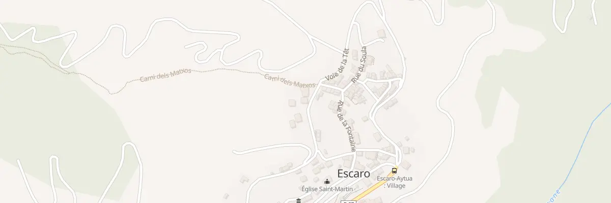 Plan du 37 Escaró d’Availl à Escaro