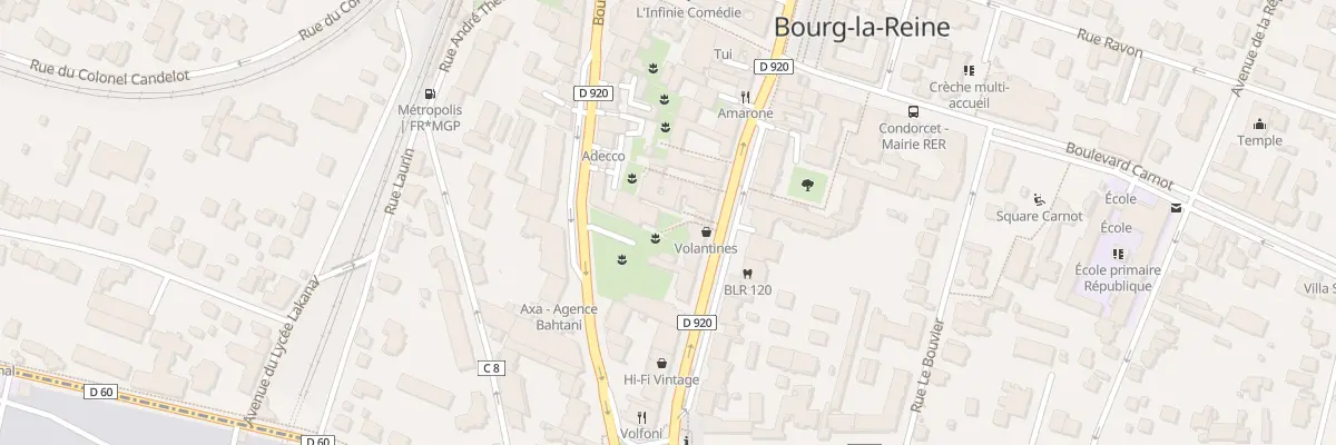 Plan du 118 Av du Général Leclerc à Bourg-la-Reine