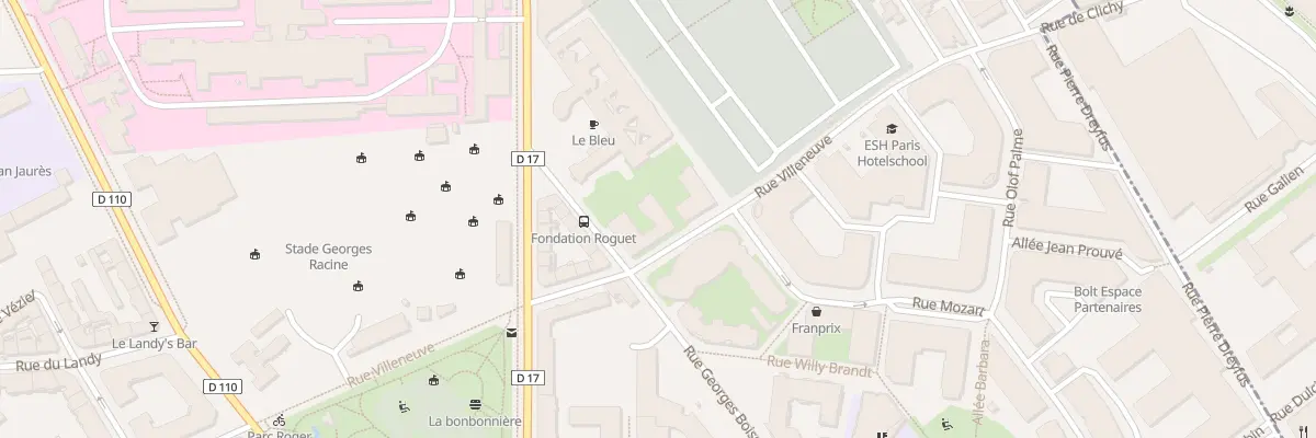 Plan du 73 Rue Villeneuve à Clichy