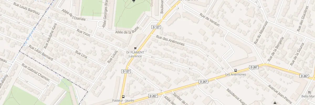 Plan du 7 Rue des Jacinthes à Fresnes