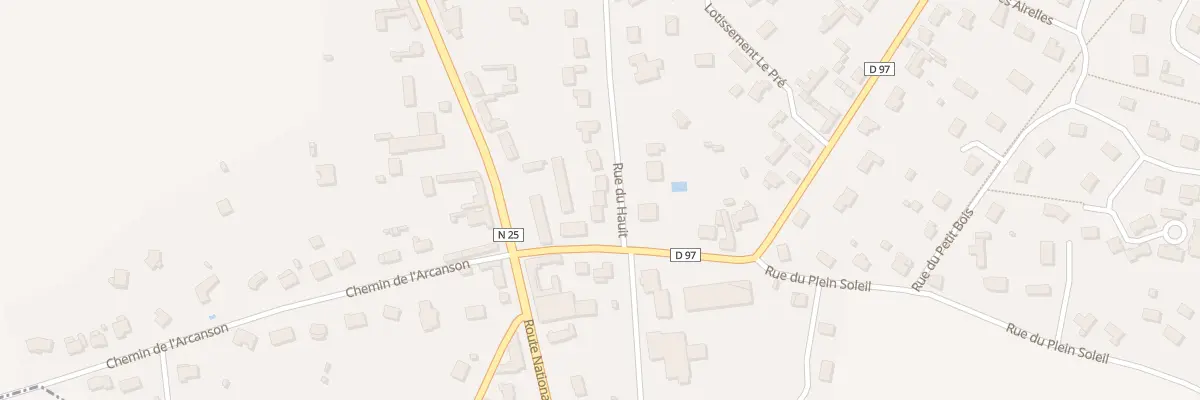 Plan du 44 Rue du Hauit à Villers-Bocage