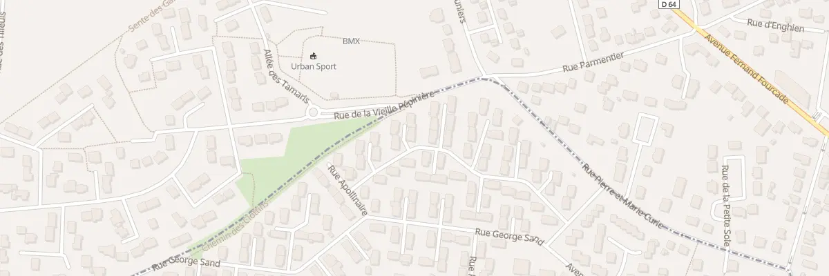 Plan du 2 Rue Blaise Cendrars à Baillet-en-France