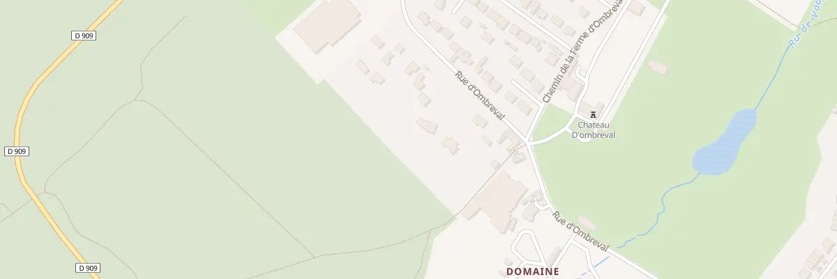 Plan du 101 Rue d’Ombreval à Domont