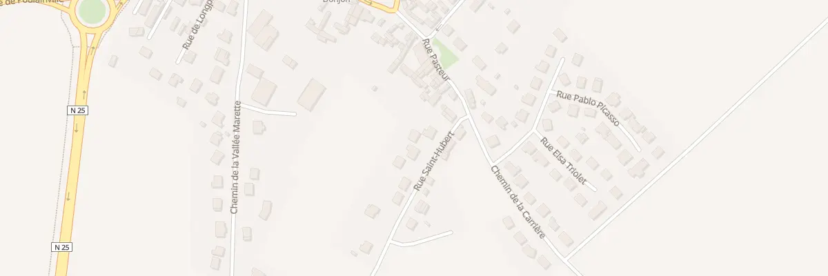 Plan du 4 Rue St Hubert à Poulainville