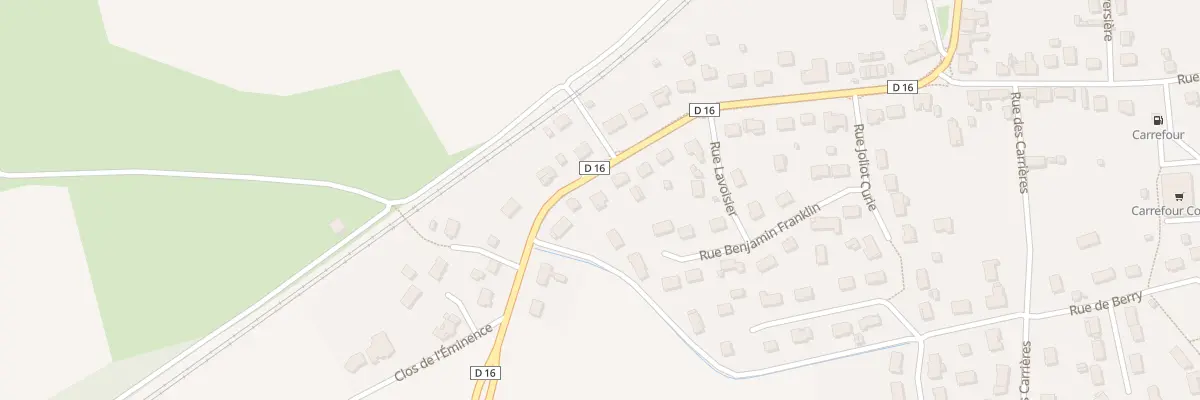 Plan du 51 Rue de la Gare à La Chapelle-Saint-Ursin