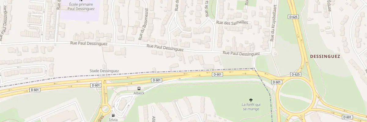 Plan du 221 Rue Paul Dessinguez à Dunkerque