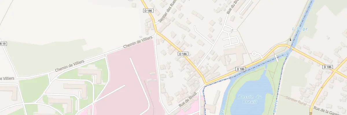 Plan du 21 Rue de la Montagne à Épinay-sur-Orge