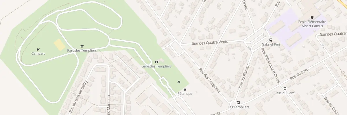 Plan du 47 Rue des Templiers à Épinay-sur-Orge