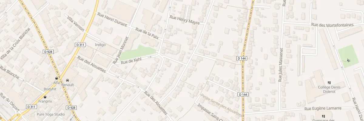 Plan du 31 Rue Chevalier à Montmorency