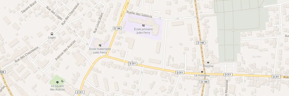 Plan du 9 Rue Lucien Perquel à Montmorency