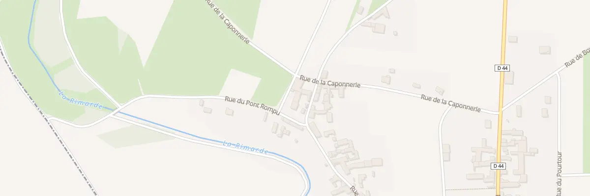 Plan du 25 Rue du Tertre à Courcelles-le-Roi