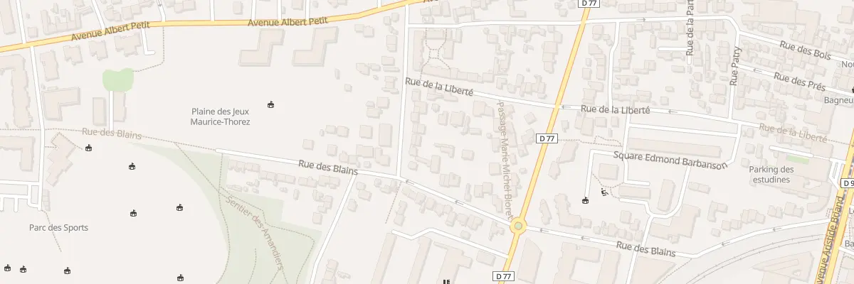 Plan du 15B Rue des Buttes à Bagneux