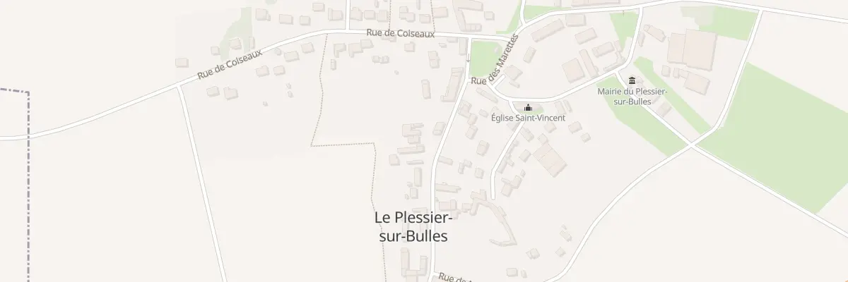 Plan du 96 Rue de Bulles au Plessier-sur-Bulles