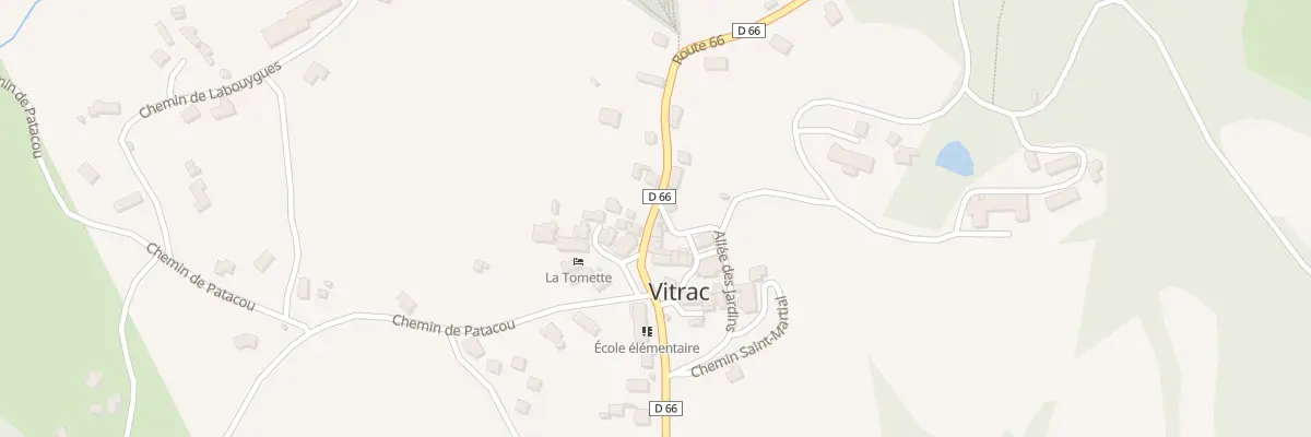 Plan du 5046 Le Bourg à Vitrac