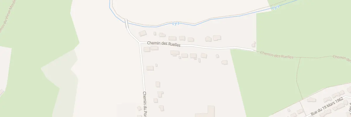 Plan du 26 Che des Ruelles à Mametz