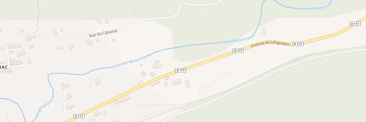 Plan du 158B La Redondo à Puilaurens