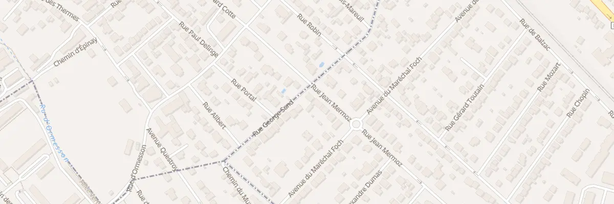 Plan du 2 Rue Jean Mermoz à Deuil-la-Barre