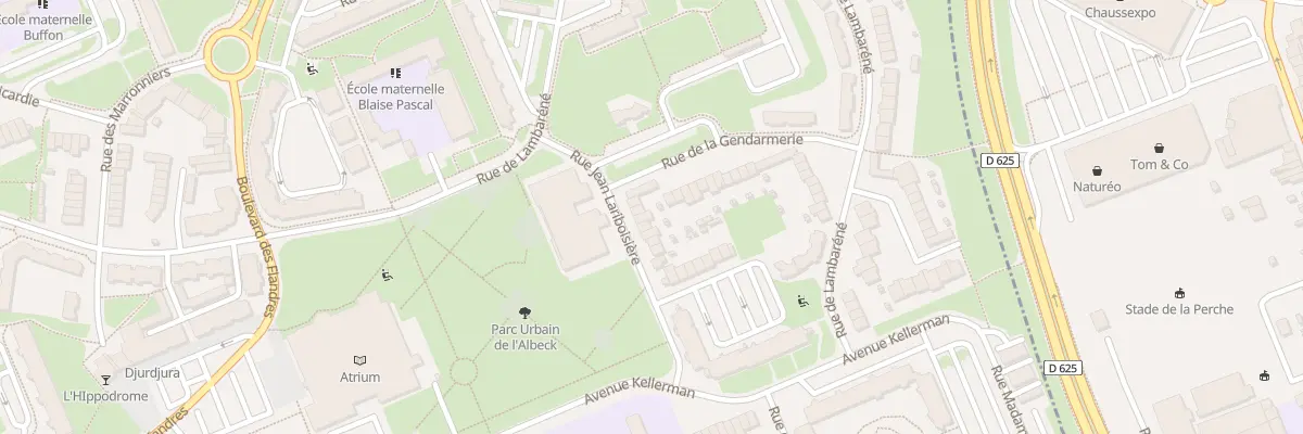 Plan du 7 Rue Lariboisière à Grande-Synthe