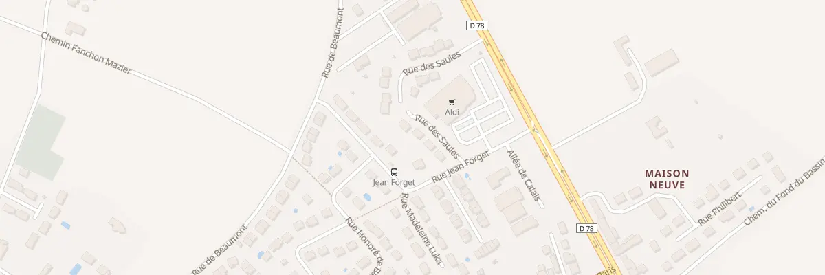 Plan du 22 Rue des Saules à Maffliers