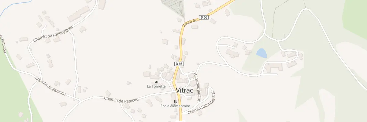 Plan du 5047 Le Bourg à Vitrac