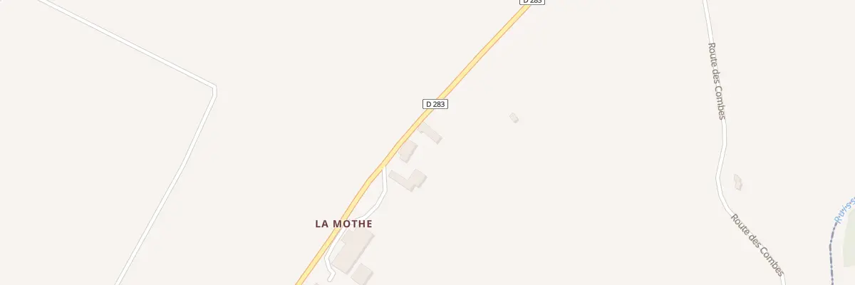 Plan du 5016 La Mothe à Cabanès