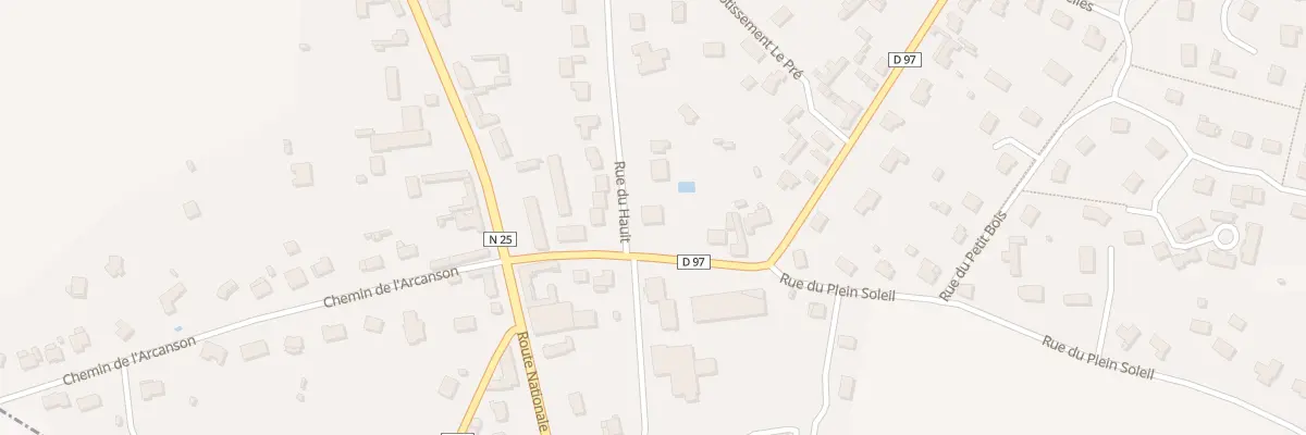 Plan du 30 Rue Neuve à Villers-Bocage