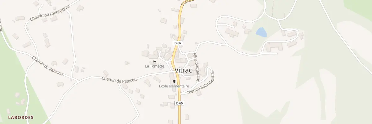 Plan du 5039 Le Bourg à Vitrac