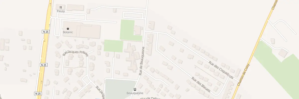 Plan du 304 Rue Helot Rene à Poulainville