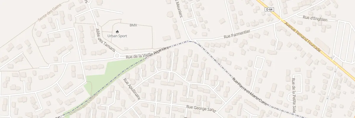 Plan du 4 Rue Alfred de Musset à Baillet-en-France
