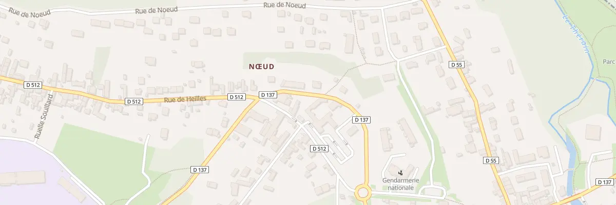 Plan du 4 Rue de Heilles à Mouy