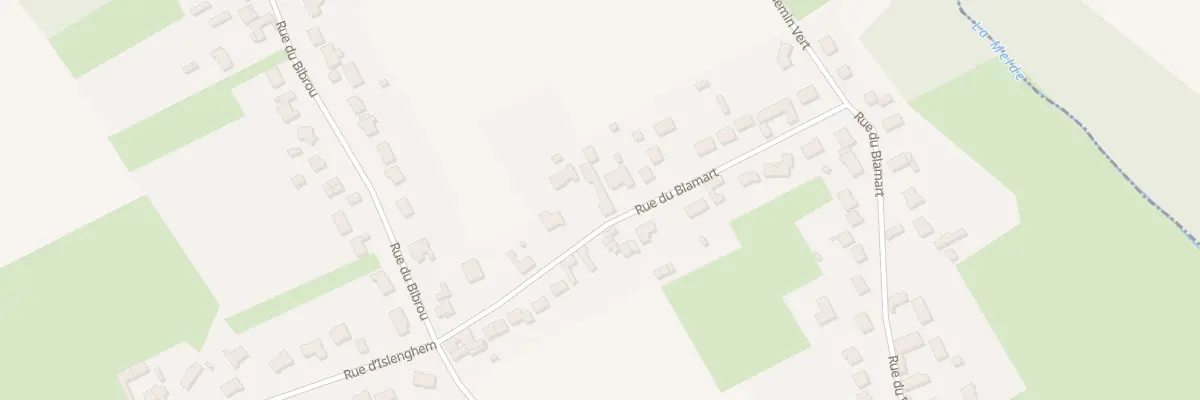 Plan du 160 Rue Blamart à Ecques